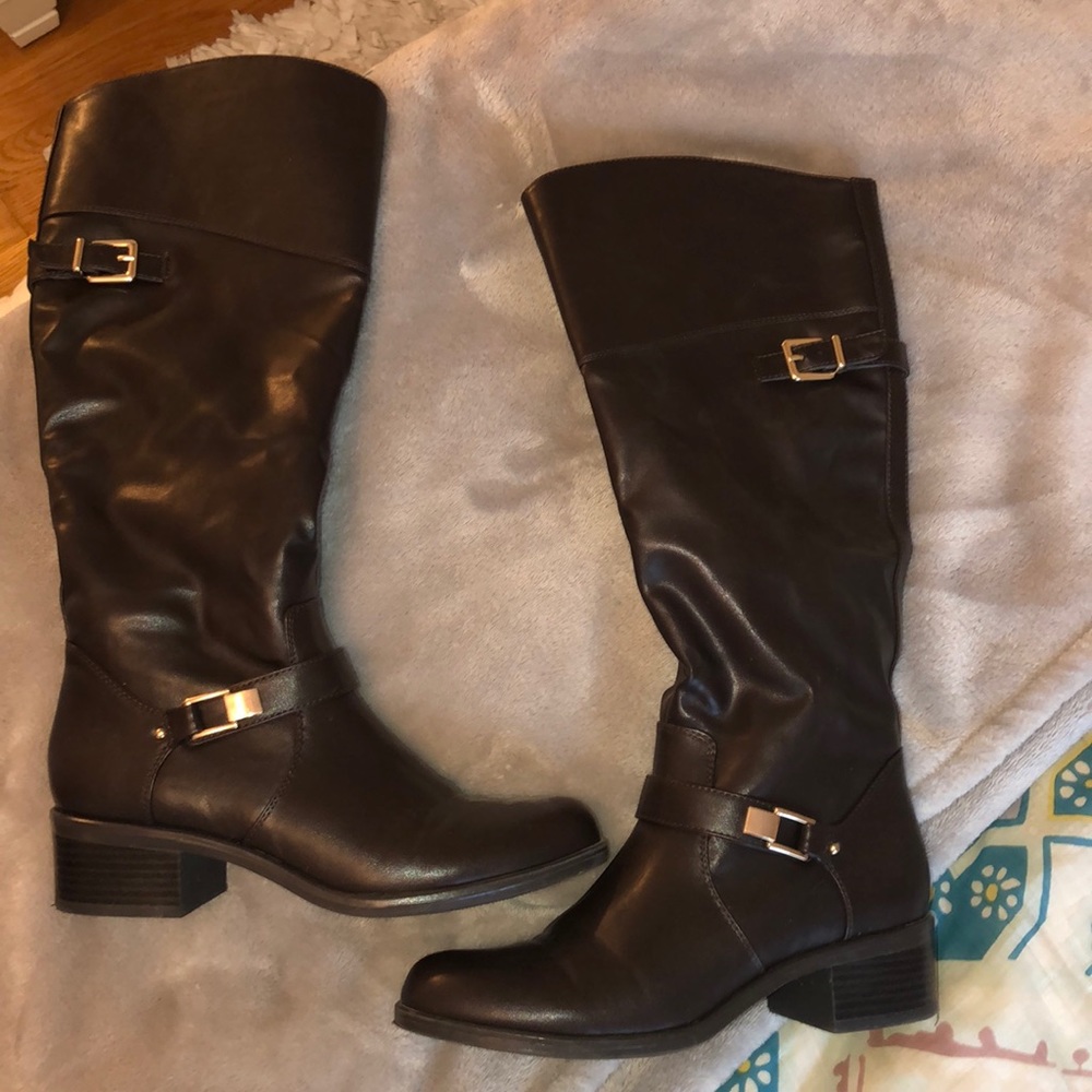 Alfani leather boots